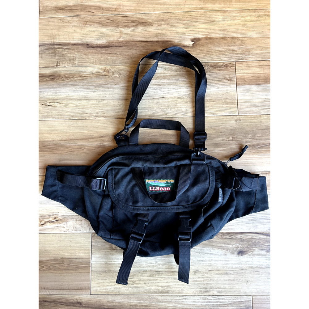 Vintage L.L.Bean Utility Bag – Modular Strap Waist Pack / Crossbody – Made in US